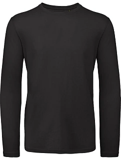 B&C Inspire LSL T /men_° Pánské tričko s dlouhým rukávem 01.TM70 black
