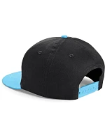 Beechfield B 615 Dětská 5 panelová kšiltovka "Snapback" 53.0615 black/surf blue Beechfield B 615 Dětská 5 panelová kšiltovka "Snapback" 53.0615 black/surf blue