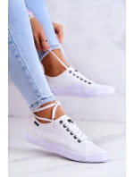 Dámské Tenisky BIG STAR model 21546330 Bíle - Big Star Shoes Dámské Tenisky BIG STAR model 21546330 Bíle - Big Star Shoes