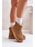 Dámské Semišové Sněhule Na Platformě Nad Kotníky Camel Rianaella Dámské Semišové Sněhule Na Platformě Nad Kotníky Camel Rianaella