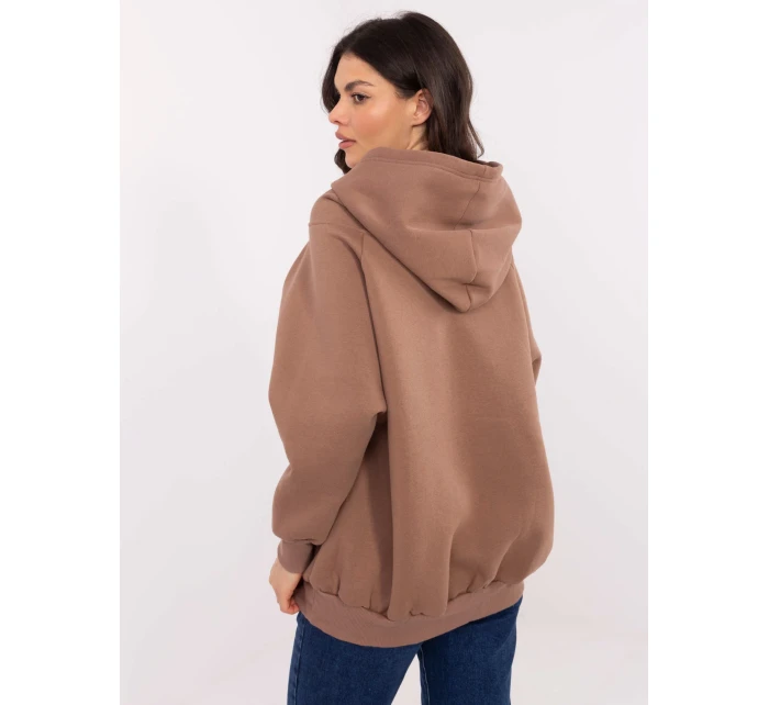 Mikina EM BL model 20822509 hnědá - FPrice Mikina EM BL model 20822509 hnědá - FPrice