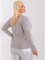PM SW PM1020 Svetr.12P šedá PM SW PM1020 Svetr.12P šedá