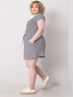 Šaty RV SK 6632.25 bílé a tmavě modré