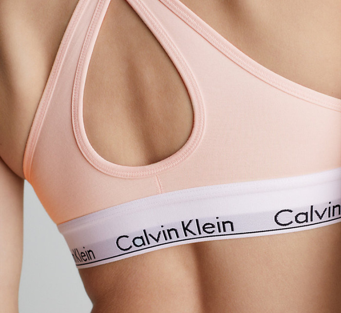 Dámská podprsenka Lift Bralette Modern Cotton000QF1654E2NT světle růžová - Calvin Klein