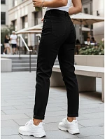 Jeansy damskie mom fit z wysokim stanem czarne model 22120944 - FashionStreet