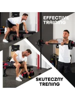 HMS SGR40 PRO SET Nastavitelná sada činek 2v1 43,5 kg HMS SGR40 PRO SET Nastavitelná sada činek 2v1 43,5 kg