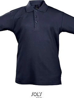 SOL'S Summer Kids II Dětské piqué polo 25.1345 navy