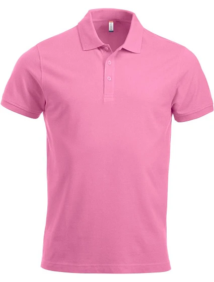 Clique Classic Lincoln S/S Pánské piqué polo z těžké bavlny 67.8244 bright pink Clique Classic Lincoln S/S Pánské piqué polo z těžké bavlny 67.8244 bright pink
