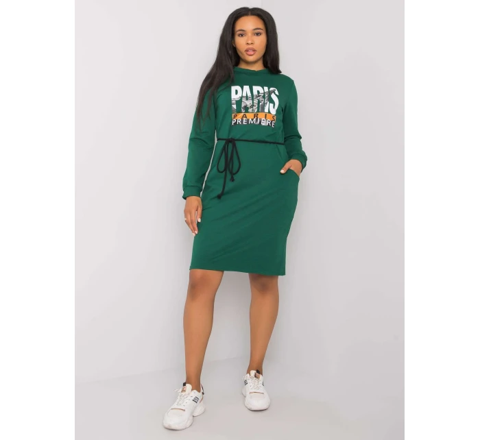 Šaty LK SK 508299.30 tmavě zelená