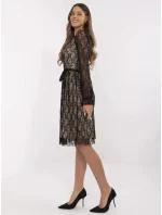 Šaty LK SK 509941.58P černé Šaty LK SK 509941.58P černé
