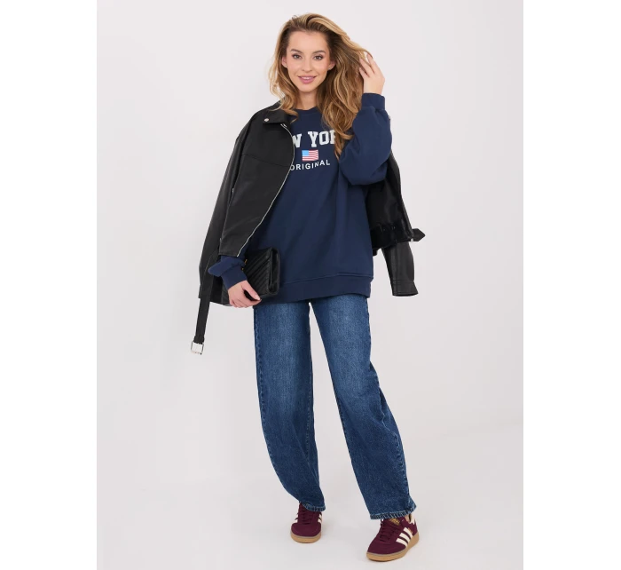 Mikina WT BL A1064.09P tmavě modrá