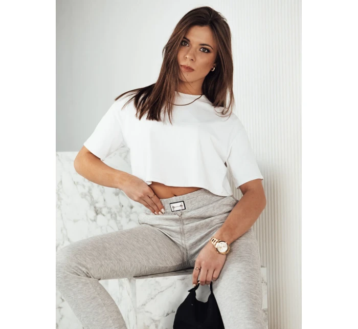 Dámské tepláky DAVE šedé FashionStreet UY1814