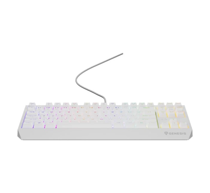 model 21716571 230 TKL Herní klávesnice USB QWERTY US English White - Genesis model 21716571 230 TKL Herní klávesnice USB QWERTY US English White - Genesis