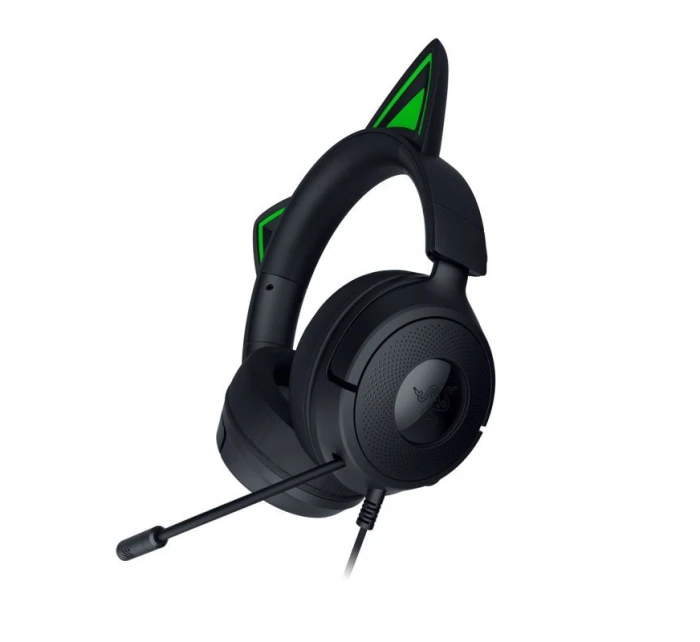 Razer Gaming Kraken Kitty V3 X drátová sluchátka do uší s mikrofonem černá Razer Gaming Kraken Kitty V3 X drátová sluchátka do uší s mikrofonem černá
