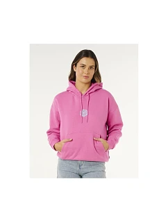 Dámská mikina RIP CURL Icons Of Surf Heritage Hood, růžová