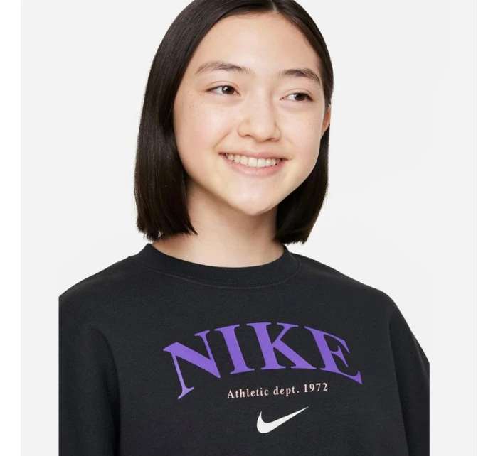 Mikina Nike Sportswear Trend FLC Crew Jr DV2563-045