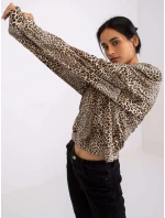 Halenka DHJ BZ černá a béžová model 17081421 - FPrice Halenka DHJ BZ černá a béžová model 17081421 - FPrice