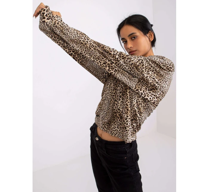 Halenka DHJ BZ černá a béžová model 17081421 - FPrice Halenka DHJ BZ černá a béžová model 17081421 - FPrice