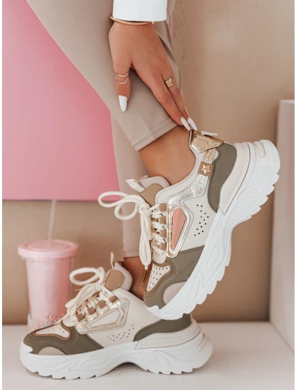 CELESTIC dámské tenisky na platformě zelené FashionStreet ZY0816