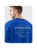 Pánské tričko oversize s potiskem 4F 4FRSS24TTSHM2535-36S