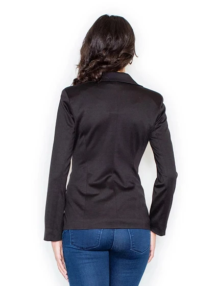 Dámské sako model 18644337 černé - Figl