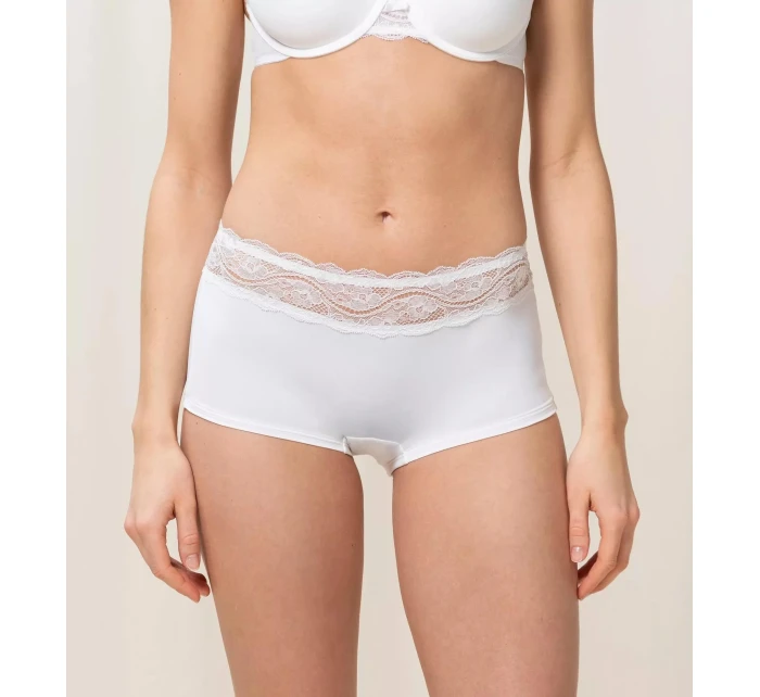 Dámské kalhotky Lovely Micro Short bílé - Triumph Dámské kalhotky Lovely Micro Short bílé - Triumph
