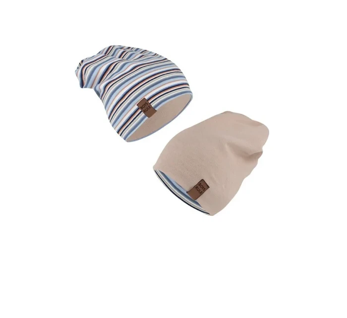 AJS 50-086 oboustranná dětská čepice