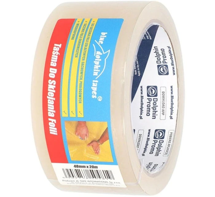 Modrá lepicí páska DOLPHIN 48MMx20M