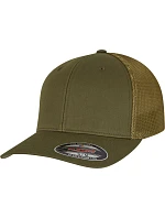 6 panelová Trucker kšiltovka 55. moss green model 22537101 - Flexfit 6 panelová Trucker kšiltovka 55. moss green model 22537101 - Flexfit