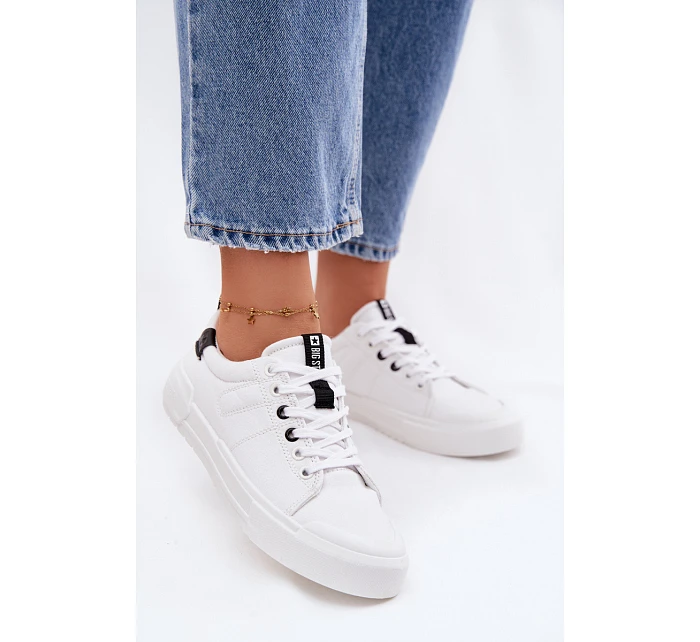 Dámské tenisky Big Star NN274444 Memory Foam systém Bílé