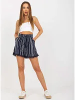Šortky D73771M62233KA námořnická modrá Šortky D73771M62233KA námořnická modrá