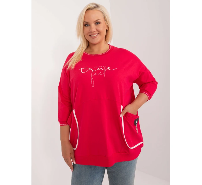 Bluzka RV BZ model 21271996 czerwony - FPrice Bluzka RV BZ model 21271996 czerwony - FPrice