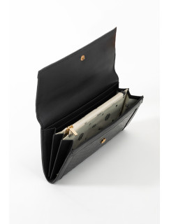 Monnari Peněženky Dámská peněženka s decentním logem značky Multi Black