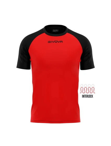 Pánské/chlapecké sportovní triko  červené model 21280632 - Givova