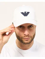 Unisex kšiltovka bílá model 20256274 - Emporio Armani Unisex kšiltovka bílá model 20256274 - Emporio Armani