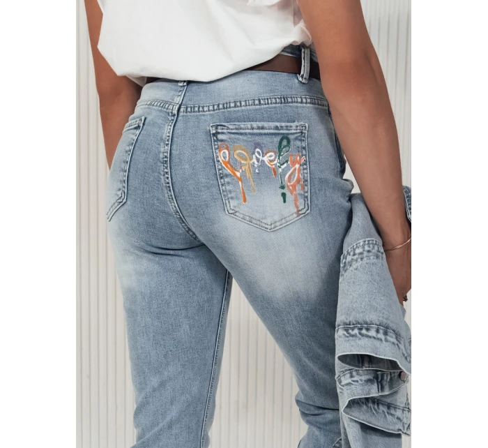Dámské džínové kalhoty GLAM JEANS blue FashionStreet UY2114