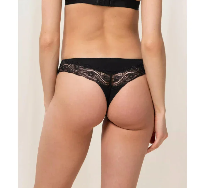 Tanga Lovely Micro Brazilian String černá - TRIUMPH