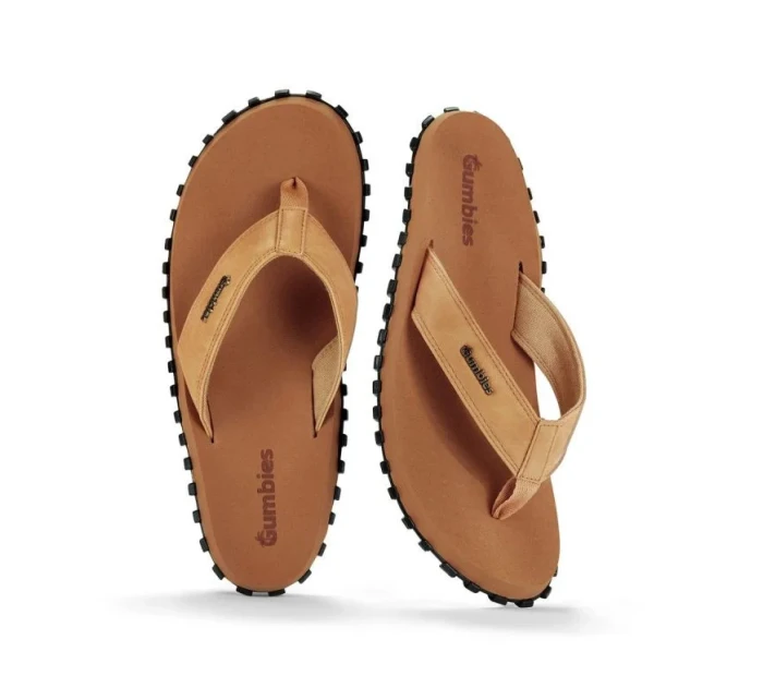 Žabky Gumbies Vegovert Unisex Tan M GU-FFVEG128 žabky