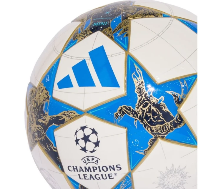 UCL Mini League Stage fotbalový míč modrý a zlatý model 21274823 - ADIDAS UCL Mini League Stage fotbalový míč modrý a zlatý model 21274823 - ADIDAS