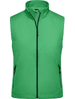 Daiber JN 1023 Dámská 3-vrstvá softshellová vesta 02.1023 green