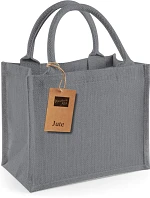 Westford Mill W 412 Jutová nákupní taška Mini 50.0412 graphite grey/graphite grey