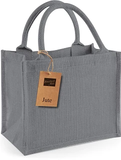 Westford Mill W 412 Jutová nákupní taška Mini 50.0412 graphite grey/graphite grey