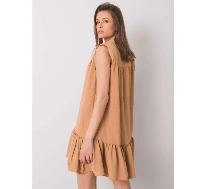 Šaty 341 SK model 15253144 velbloud - FPrice