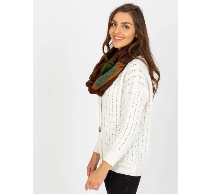 Tunelová šála AT KM 6209.04P hnědá