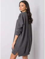 Šaty RV SK 6019.67 tmavě šedé Šaty RV SK 6019.67 tmavě šedé
