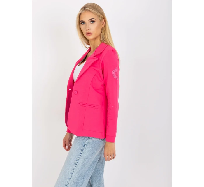 Bunda TW ZT OB034.12 fluo růžová