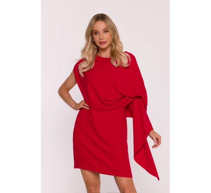 Šaty s  červené model 21470674 - STYLOVE