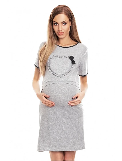 Těhotenská noční košile model 138250 PeeKaBoo