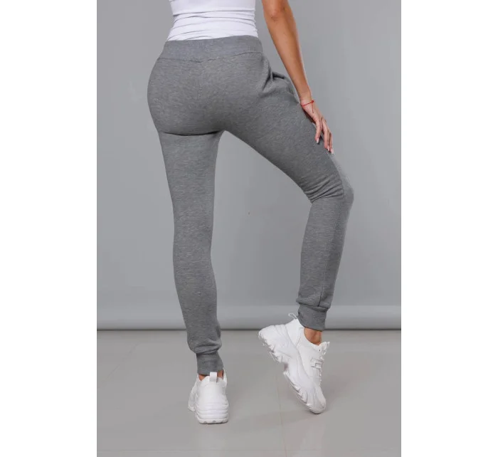 Tmavě šedé tepláky model 16150606 - J.STYLE