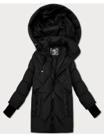 kurtka z kapturem czarna model 21396774 - Libland